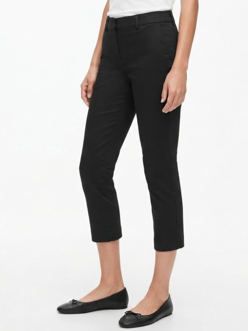 Ann Taylor Signature Stretch Cotton Capri Pants- Sz. 4